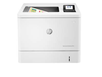 HP Color LaserJet Enterprise M554dn-printer, Print, USB-udskrivning fra printerens forside; Dobbeltsidet udskrivning