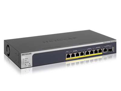 NETGEAR MS510TXPP Administreret L2/L3/L4 10G Ethernet (100/1000/10000) Strøm over Ethernet (PoE) Grå