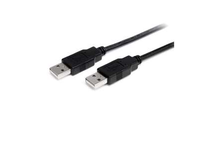 StarTech.com USB2AA2M USB-kabel USB 2.0 2 m USB A Sort