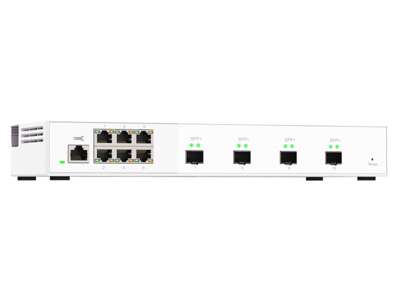 QNAP QSW-M2106-4S netværksswitch Administreret L2 2.5G Ethernet (100/1000/2500) Hvid