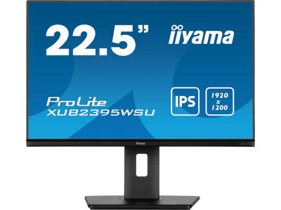 iiyama ProLite XUB2395WSU-B5 computerskærm 57,1 cm (22.5") 1920 x 1200 pixel WUXGA LCD Sort