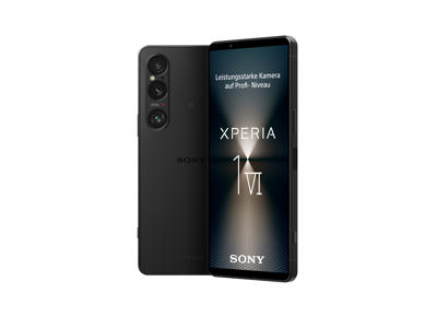 Sony Xperia 1 VI 5G 16,5 cm (6.5") Dual SIM Android 14 USB Type-C 12 GB 256 GB 5000 mAh Sort