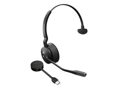 Jabra Engage 55 SE Headset Trådløs Kontor/Callcenter Sort