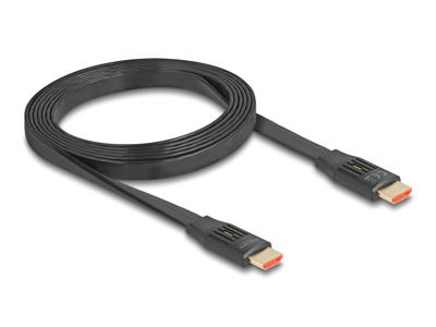 DeLOCK 81002 HDMI-kabel 2 m HDMI Type A (Standard) Sort