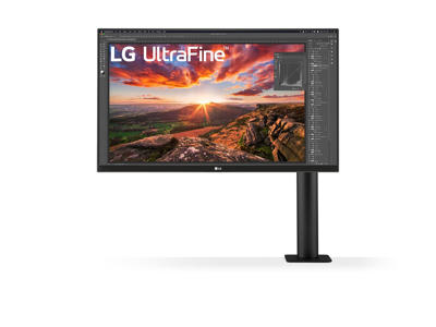 LG UltraFine Ergo LED display 68,6 cm (27") 3840 x 2160 pixel 4K Ultra HD Sort