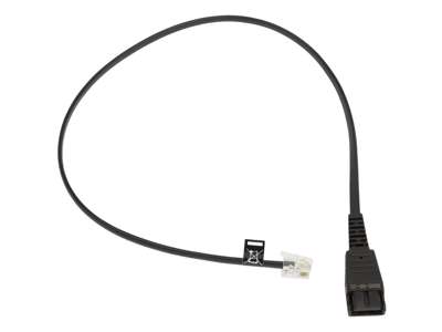 Jabra 8800-00-25 telefonkabel 0,5 m Sort