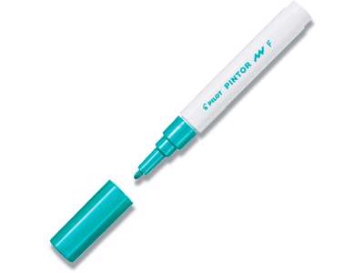 Hobby marker, Metal grøn, 1.0 mm, 1 stk, Pilot Pintor SW-PT-F-MG