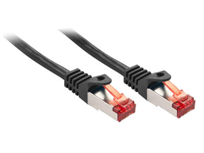 Lindy Rj45/Rj45 Cat6 1m netværkskabel Sort S/FTP (S-STP)