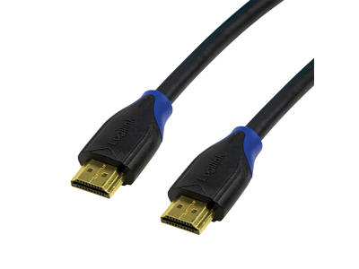 LogiLink CH0067 HDMI-kabel 15 m HDMI Type A (Standard) Sort