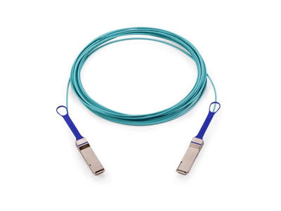 Lenovo 00MP544 InfiniBand og fiberoptisk kabel 10 m QSFP28 Blå