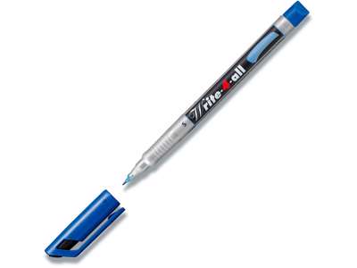 Marker, Spids spids, 0.4 mm, Blå, Stabilo Write 4 All 166 S