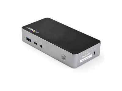 StarTech.com DK30CHHPDEU dockingstation Ledningsført USB 3.2 Gen 1 (3.1 Gen 1) Type-C Sort, Sølv