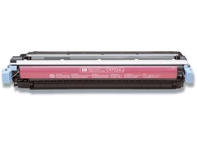 Toner, 645A, Magenta-rød, 12.000 sider, HP C9733A