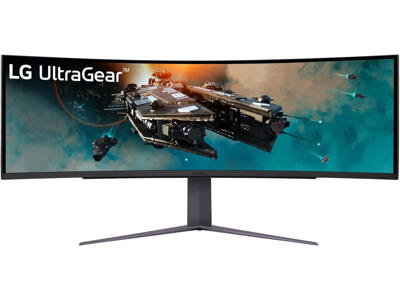 LG UltraGear LED display 124,5 cm (49") 5120 x 1440 pixel Quad HD Sort