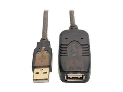 Tripp Lite U026-025 USB-kabel USB 2.0 7,62 m USB A Sort