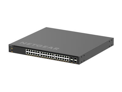 NETGEAR M4350-36X4V Administreret L3 10G Ethernet (100/1000/10000) Strøm over Ethernet (PoE) 1U Sort