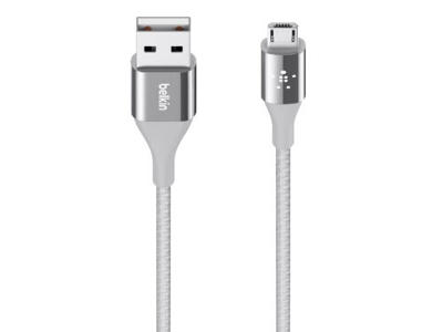 Belkin DuraTek USB-kabel USB 2.0 1,2 m USB A Micro-USB B Sølv