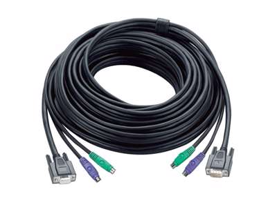 ATEN 30ft PS/2 KVM-kabel Sort 10 m