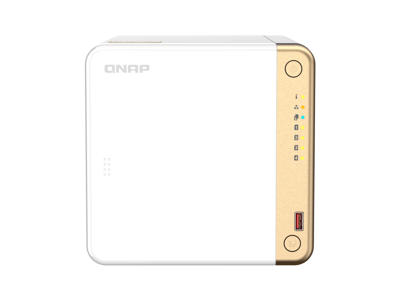 QNAP TS-462-4G NAS Tower Intel® Celeron® N4505 2 GB DDR4 48 TB HDD QNAP QTS Hvid