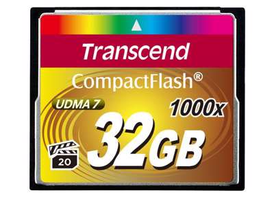 Transcend 1000x CompactFlash 32GB MLC