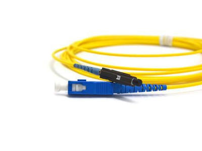 Microconnect FIBMUSC-05 InfiniBand og fiberoptisk kabel 5 m SC MU Blå, Gul