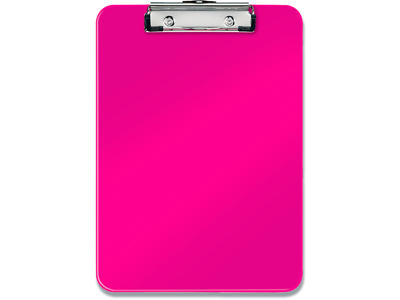 Clipboard, Pink, Uden forside, A4, Leitz WOW