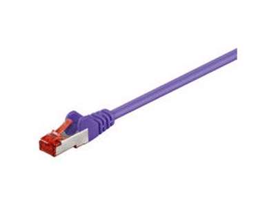 Microconnect B-FTP60025P netværkskabel Lilla 0,25 m Cat6 F/UTP (FTP)