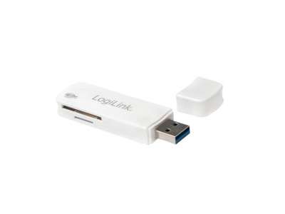 LogiLink CR0034A kortlæser USB 3.2 Gen 1 (3.1 Gen 1) Hvid