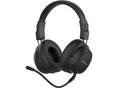 Sandberg 126-36 hovedtelefoner/headset Trådløs Spil USB Type-C Bluetooth Sort