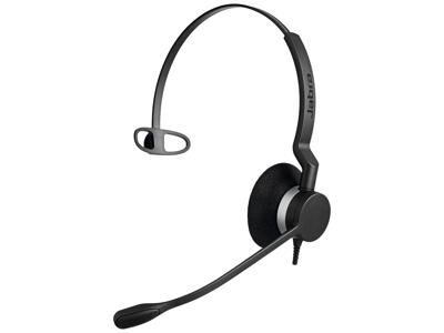 Jabra Biz 2300 QD Headset Ledningsført Kontor/Callcenter Bluetooth Sort