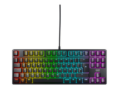 CHERRY K4V2 TKL tastatur Spil USB QWERTZ Tysk Sort