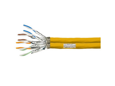 LogiLink CPV0073 netværkskabel Gul 100 m Cat7a S/FTP (S-STP)