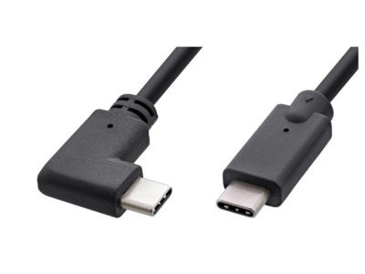 Microconnect USB3.1CC1RA USB-kabel USB 3.2 Gen 2 (3.1 Gen 2) 1 m USB C Sort