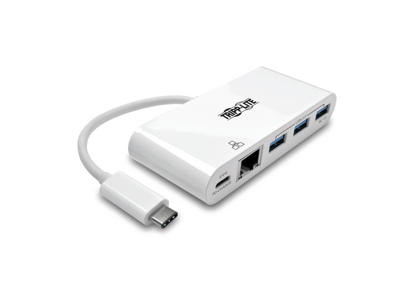 Tripp Lite U460-003-3AG-C dockingstation USB 3.2 Gen 1 (3.1 Gen 1) Type-C Hvid