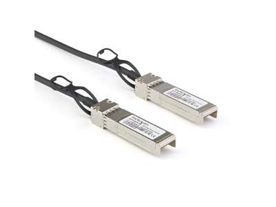 StarTech.com DACSFP10G1M InfiniBand og fiberoptisk kabel 1 m SFP+ Sort