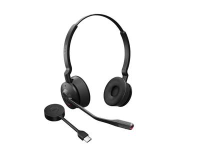 Jabra 9559-430-111 hovedtelefoner/headset Trådløs Ørekrog Kontor/Callcenter Sort, Titanium