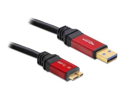 DeLOCK 5.0m 3.0 USB A-micro-B USB-kabel USB 3.2 Gen 1 (3.1 Gen 1) 5 m Micro-USB B