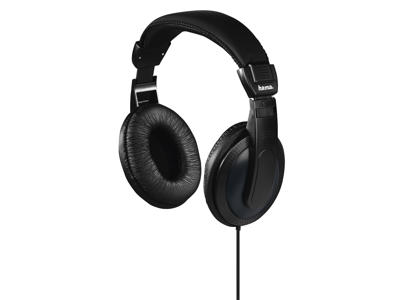 Hama Basic4TV Hovedtelefoner Ledningsført Headset Sort