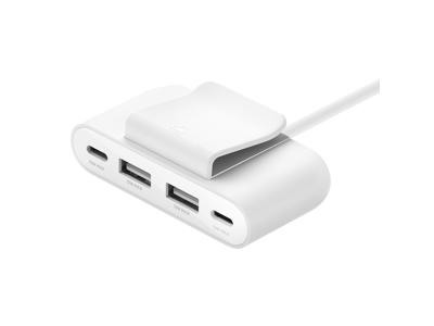 Belkin BUZ001bt2MWHB7 USB Type-C Hvid