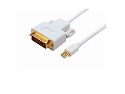 Microconnect MDPDVI2 videokabel adapter 2 m DVI-D mini DisplayPort Hvid