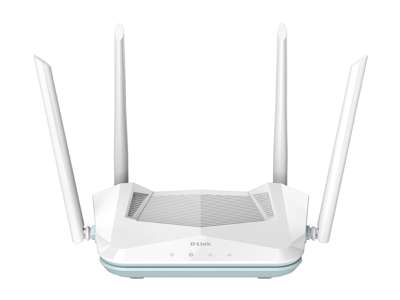 D-Link R15 trådløs router Gigabit Ethernet Dual-band (2,4 GHz / 5 GHz) Hvid