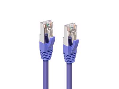 Microconnect MC-SFTP6A0025P netværkskabel Lilla 0,25 m Cat6a S/FTP (S-STP)