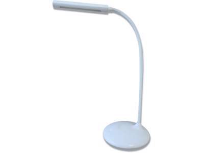 Bordlampe, Hvid, Med fod, LED, Unilux Nelly 