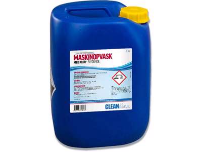 Maskinopvask, Til automatisk doseringsanlæg, Med Klor, 12 liter, Cleanline