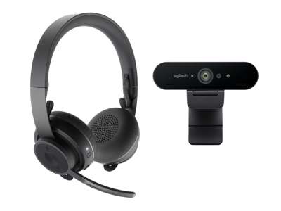 Logitech Pro Personal Video Collab Kit, Graphite