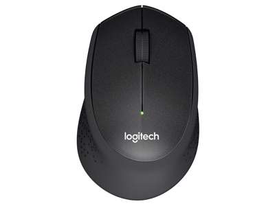 Logitech M330 Silent Plus Wireless Mouse, Black