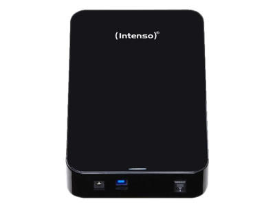 Intenso Memory Center ekstern harddisk 3 TB 5400 rpm 3.5" USB Type-A 3.2 Gen 1 (3.1 Gen 1) Sort