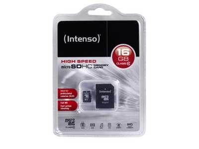 Intenso 16GB MicroSDHC Klasse 10