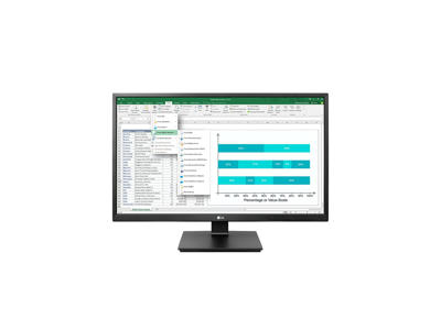 LG 24BK55YT computerskærm 60,5 cm (23.8") 1920 x 1080 pixel Fuld HD LCD Sort