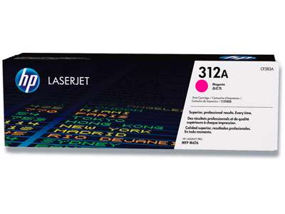 Toner, 312A, Magenta-rød, 2.700 sider, HP CF383A